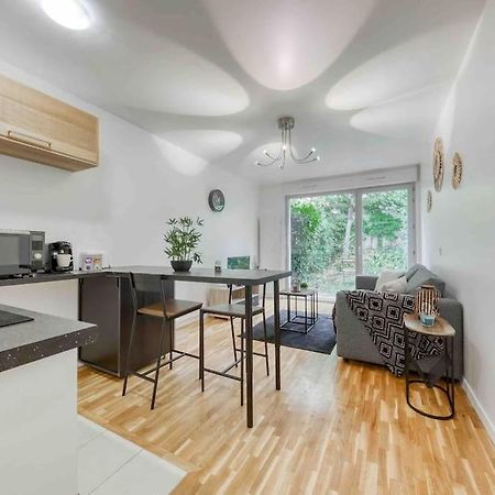 Appartement Moderne, Metro 7, Parking Et Jardin Villejuif Exterior photo